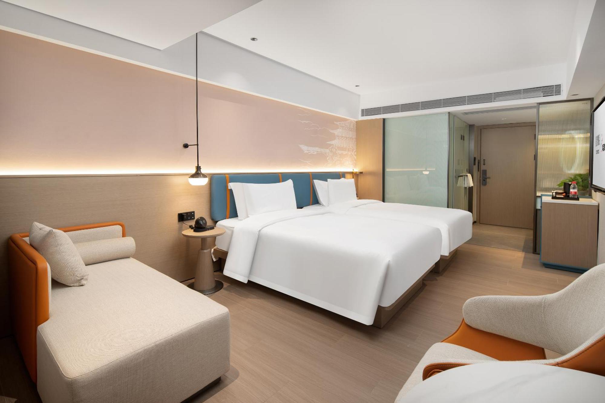Yizhi Hotel Changgang Metro Station - Free Shuttle Bus During Canton Fair Eksteriør bilde